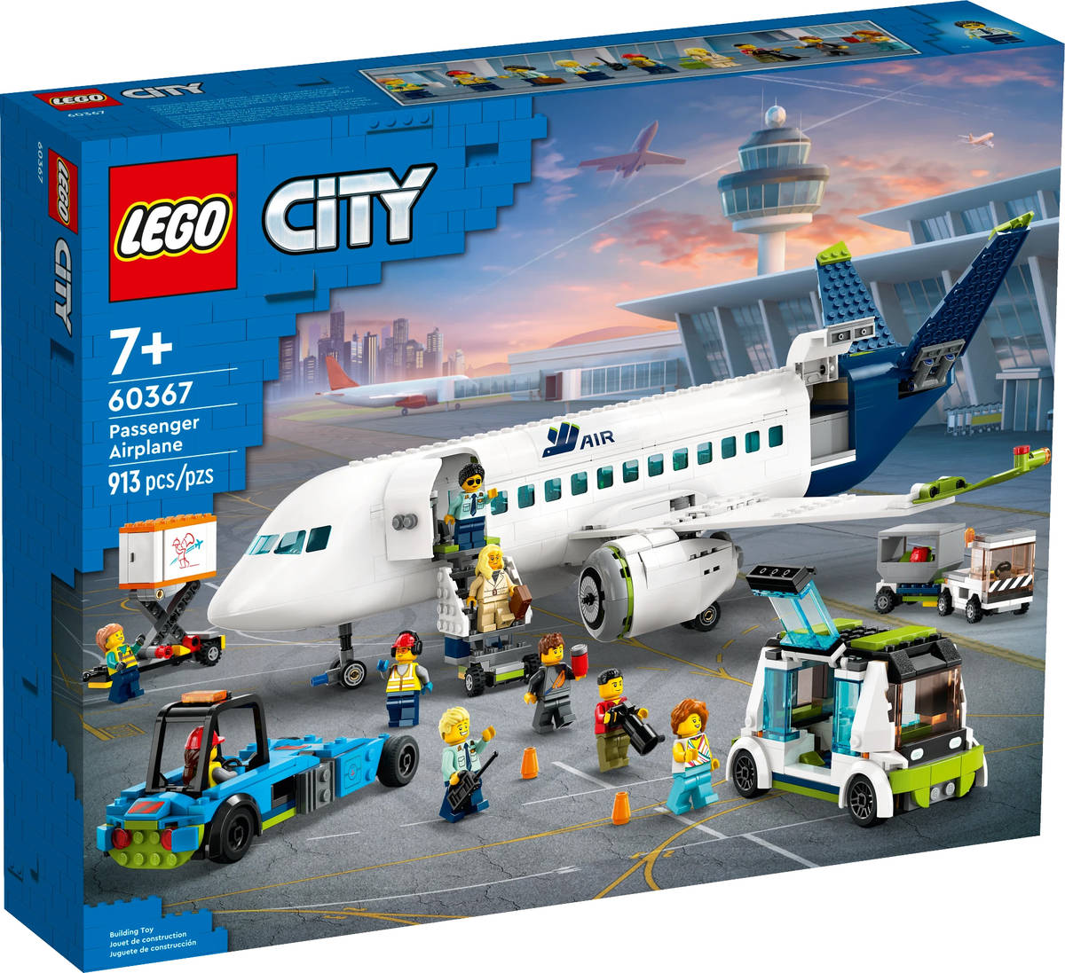 Fotografie LEGO CITY Osobní letadlo 60367 STAVEBNICE