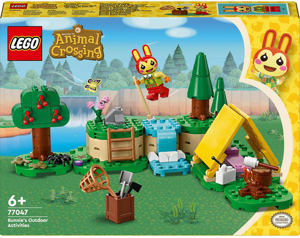 LEGO ANIMAL CROSSING Bunnie a aktivity v přírodě 77047 STAVEBNICE