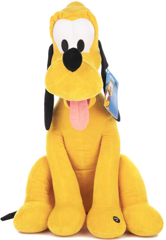 Fotografie PLYŠ Pes Pluto Disney 30cm sedící na baterie Zvuk *PLYŠOVÉ HRAČKY*