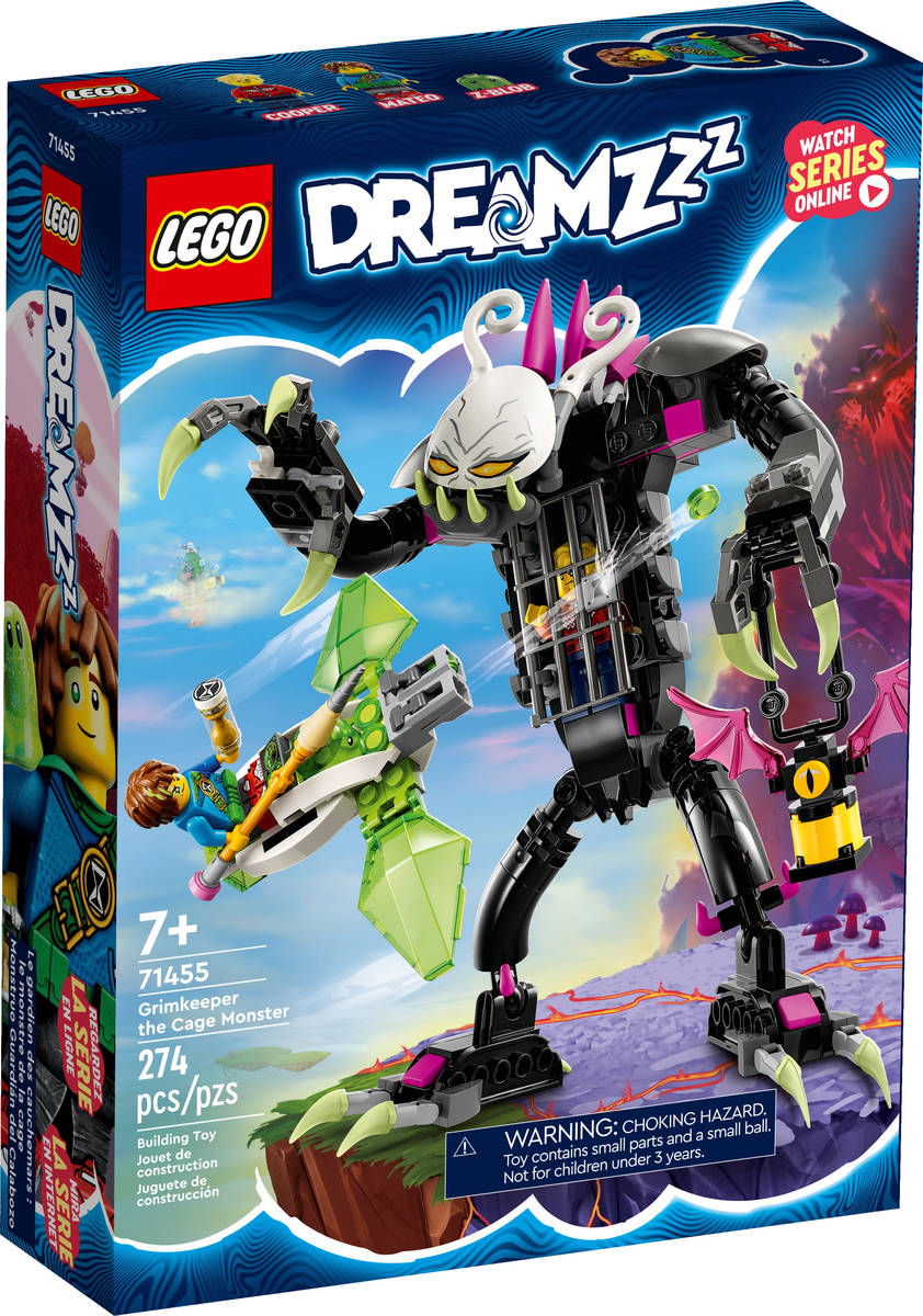 Fotografie LEGO DREAMZZZ Temný strážce klecí 71455 STAVEBNICE