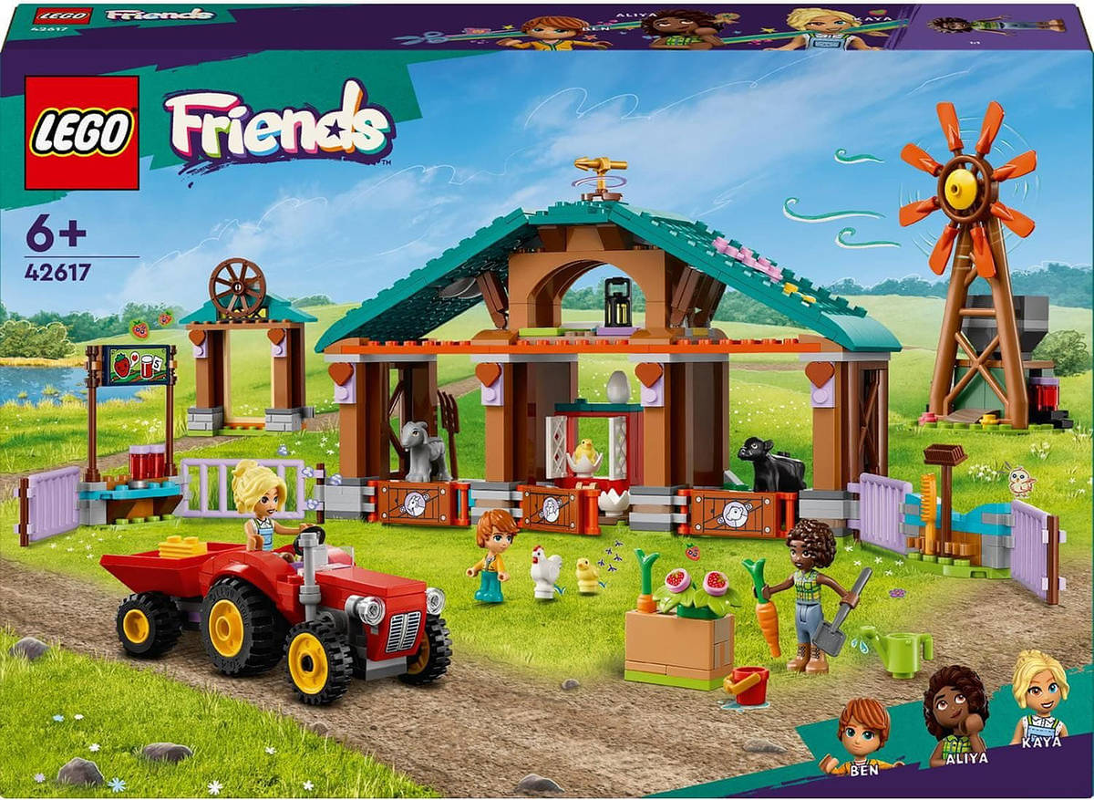 Fotografie LEGO FRIENDS Útulek pro zvířátka z farmy 42617 STAVEBNICE