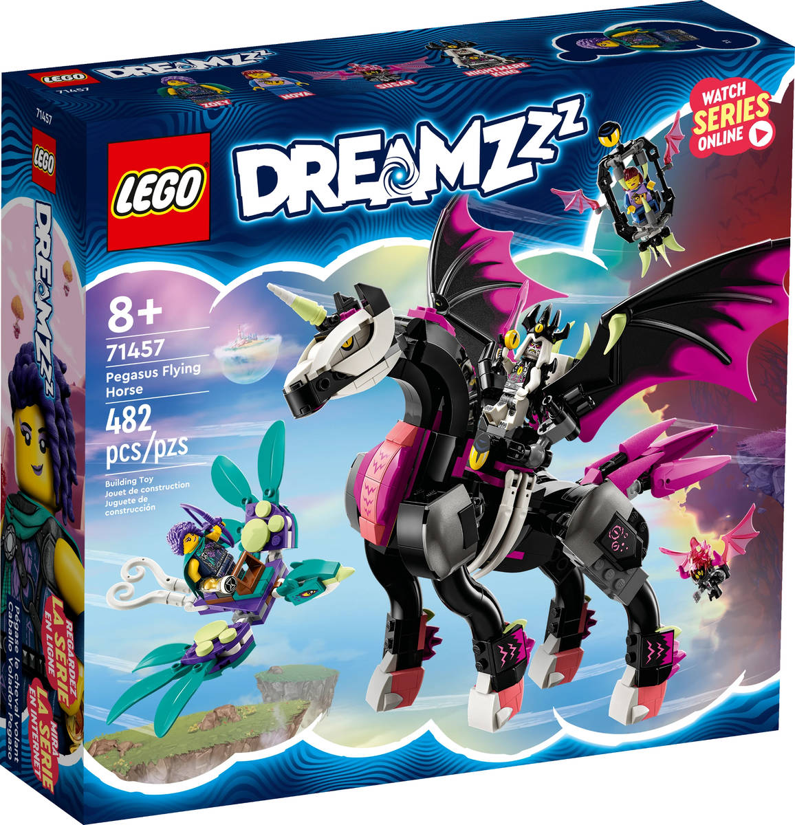 Fotografie LEGO DREAMZZZ Létající kůň pegas 71457 STAVEBNICE