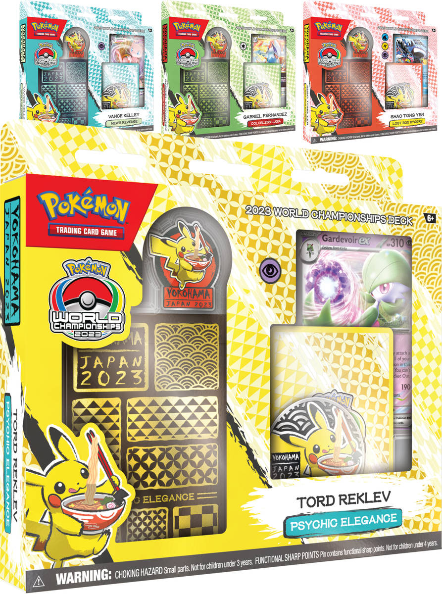 ADC Pokémon TCG: World Championships Deck 2023 60 karet s doplňky 4 druhy