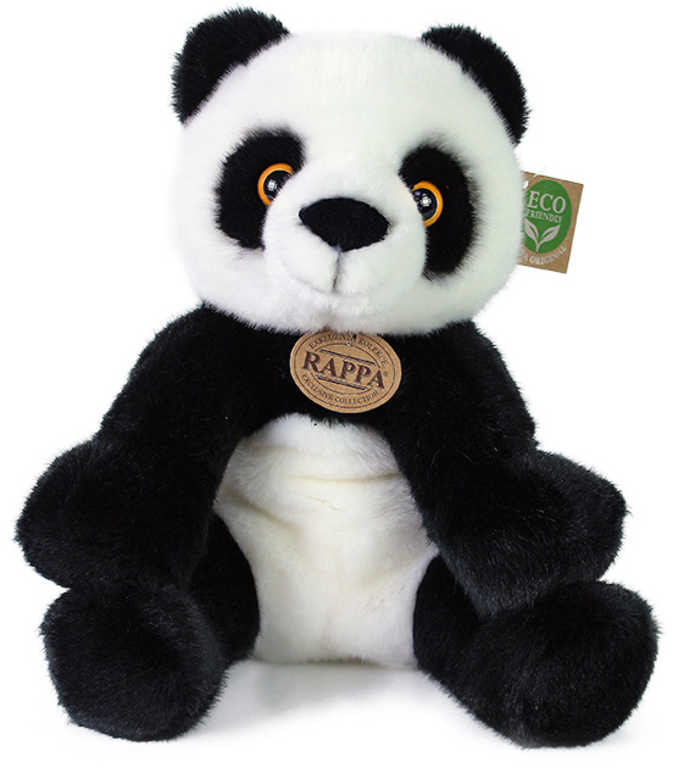 PLYŠ Medvídek Panda 27cm sedící Eco-Friendly *PLYŠOVÉ HRAČKY*