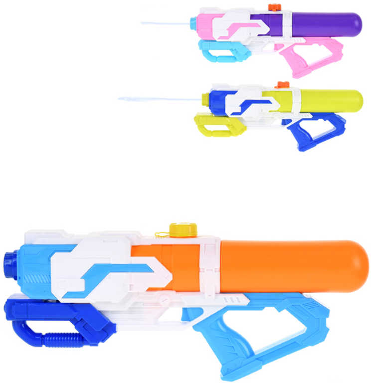 Fotografie Pistole dětská vodní 48cm se zásobníkem na vodu 3 barvy plast