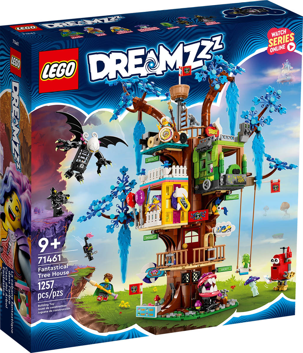 Fotografie LEGO DREAMZZZ Fantastický domek na stromě 71461 STAVEBNICE