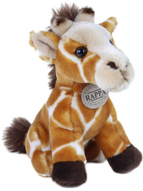 Fotografie PLYŠ Žirafa sedící 18cm Eco-Friendly *PLYŠOVÉ HRAČKY*