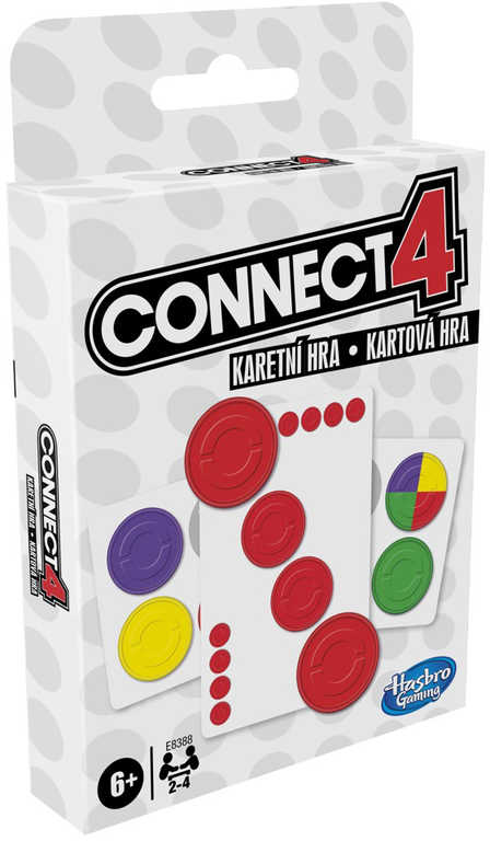 Fotografie HASBRO - Karetní hra Connect 4 HASBRO