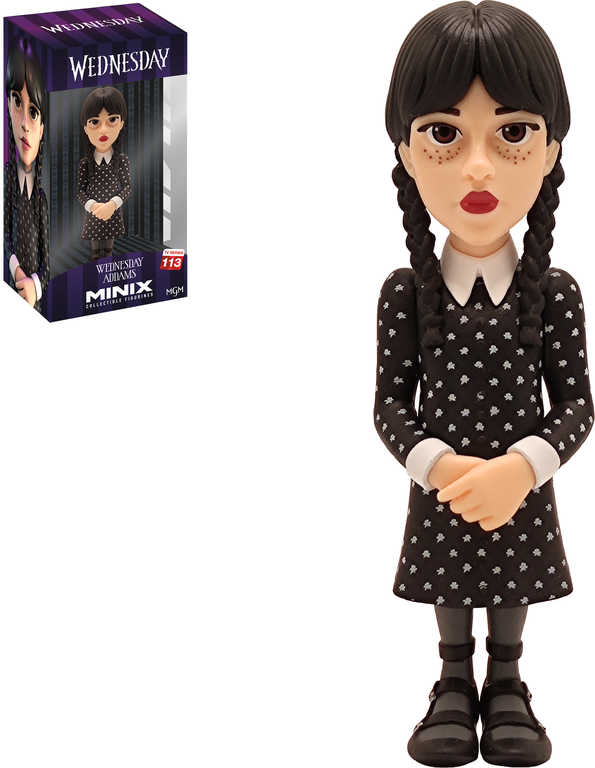 MINIX Figurka sběratelská Wednesday Addams filmové postavy Netflix