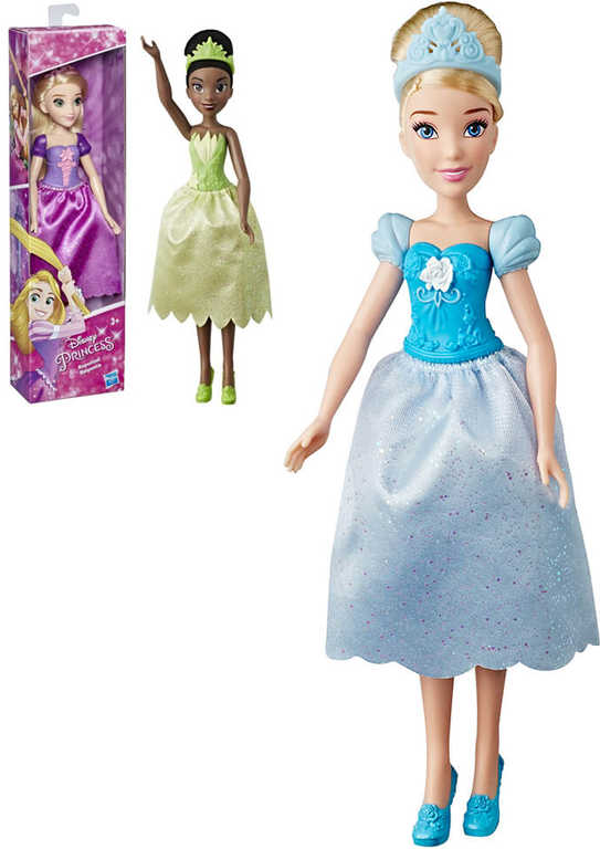 Fotografie HASBRO Disney Princess módní panenka 4 druhy v krabici