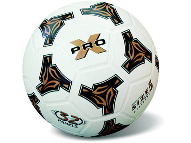 Míč fotbalový X-PRO kopací míč 23cm bílý kopačák s potiskem