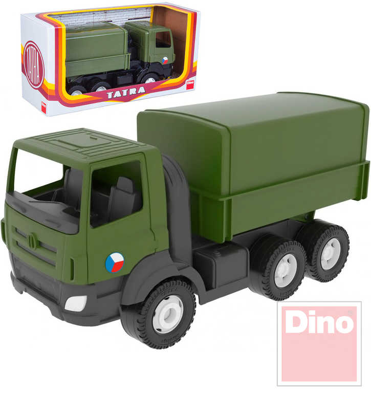Fotografie DINO Tatra vojenské nákladní auto Phoenix army na písek 30cm plastové