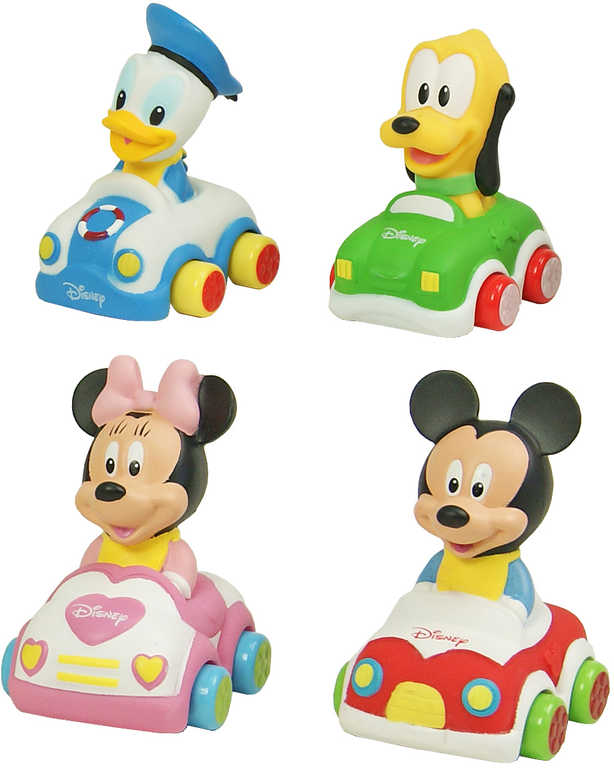Fotografie CLEMENTONI Baby autíčko Disney s figurkou různé druhy pro miminko CLEMENTONI