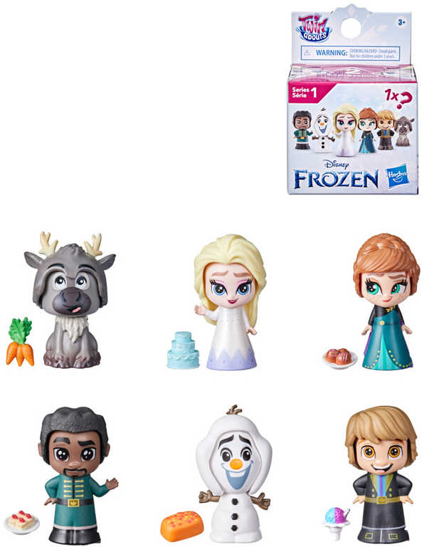 Fotografie HASBRO Twirlabouts figurka Ledové Království 2 (Frozen) s doplňky různé druhy HASBRO