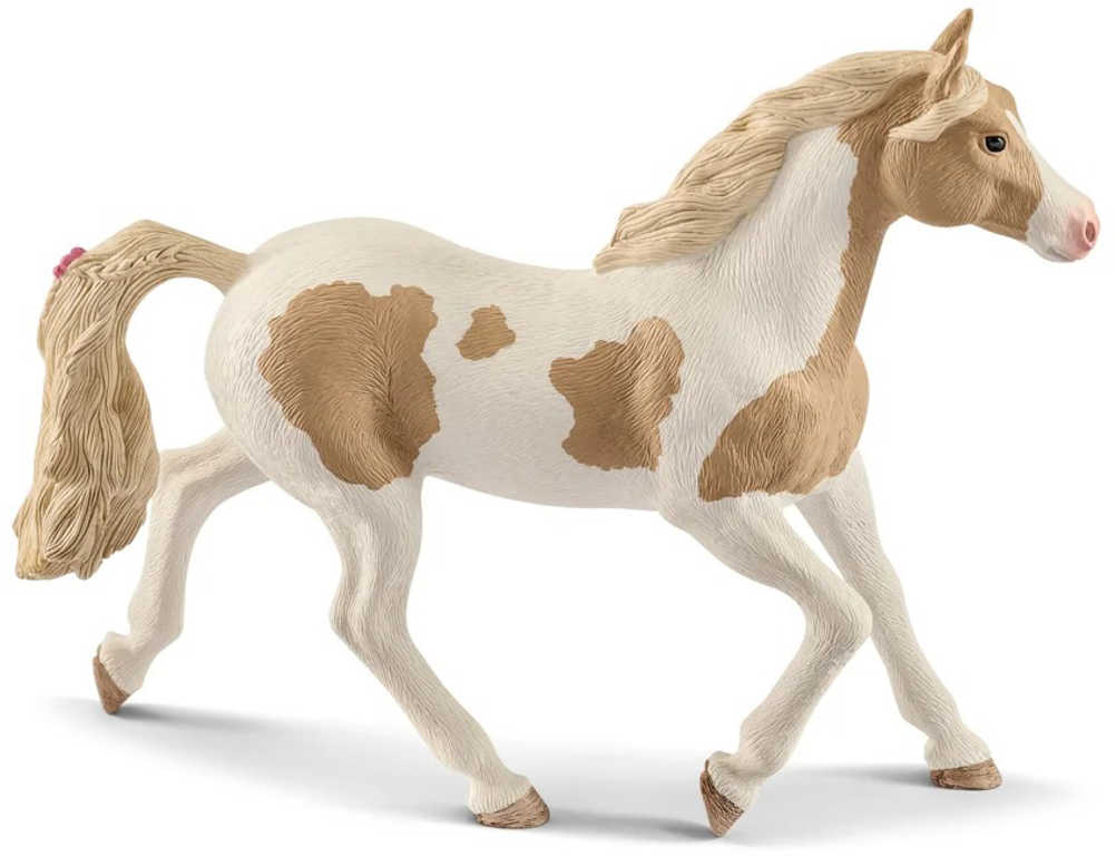 Fotografie SCHLEICH Klisna plemene Paint Horse figurka ručně malovaná zvířátko koník