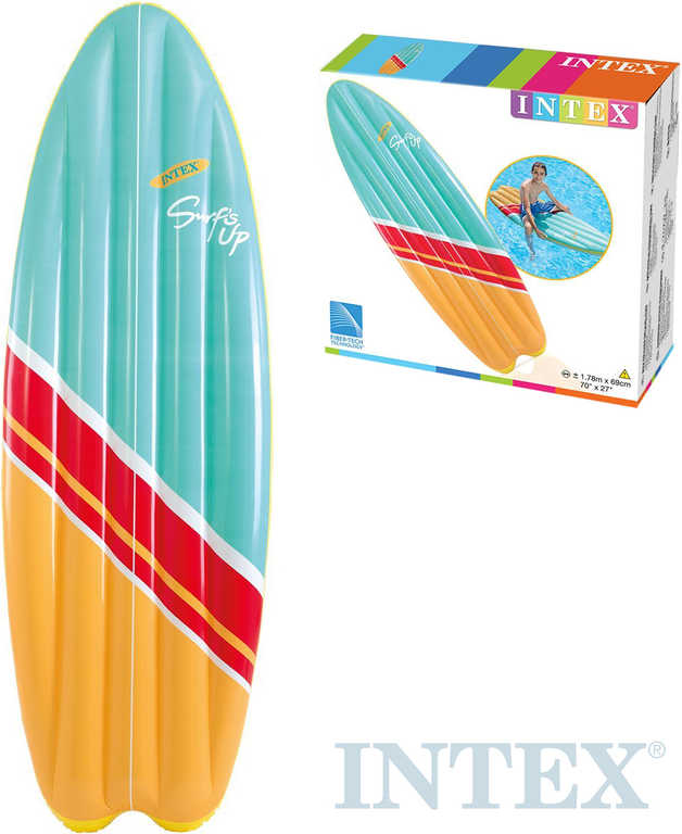 Fotografie INTEX - Nafukovací matrace Surf 178 x 69 cm Intex A27:116601