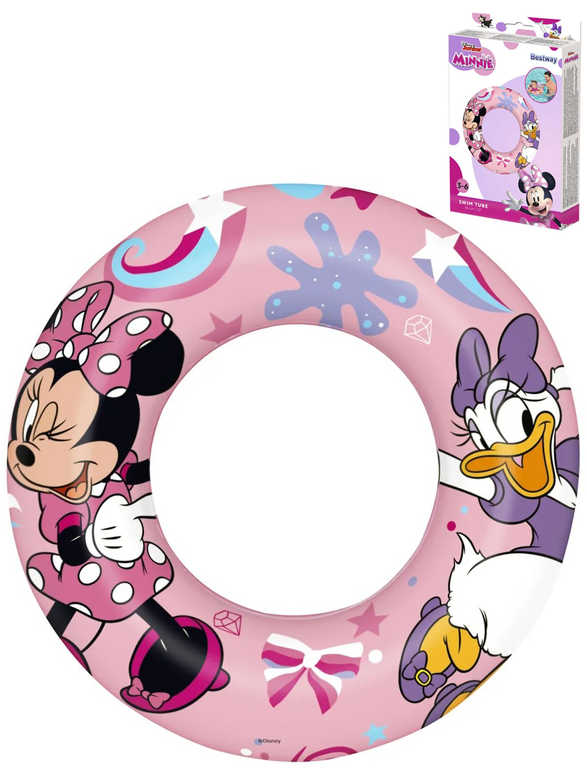 BESTWAY Kruh nafukovací Minnie Mouse 56cm plavací kolo do vody 91040