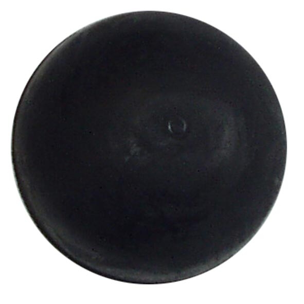 ACRA Míček kriketový gumový 150g černý krikeťák