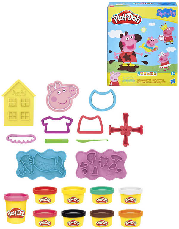 Fotografie Hasbro Play-Doh Prasátko Peppa 20 ks