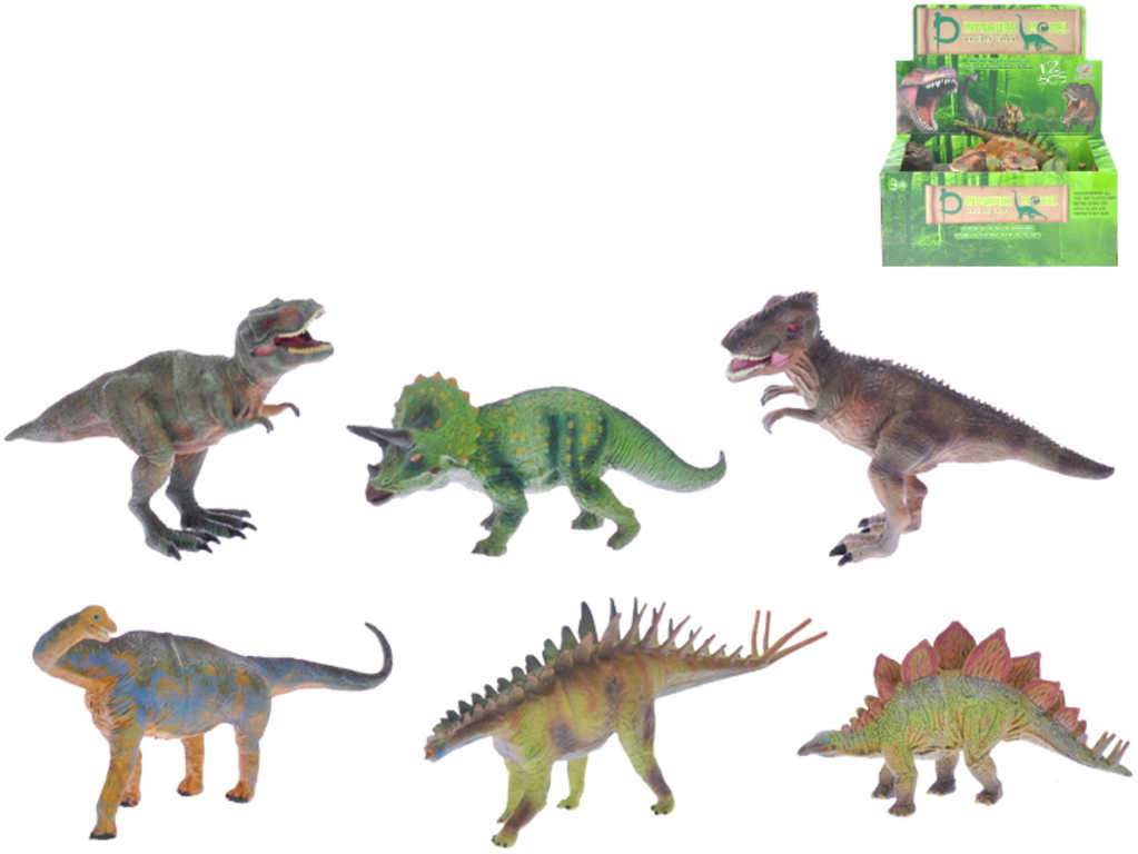 Fotografie Dinosaurus 15-18cm plastové zvířátko různé druhy