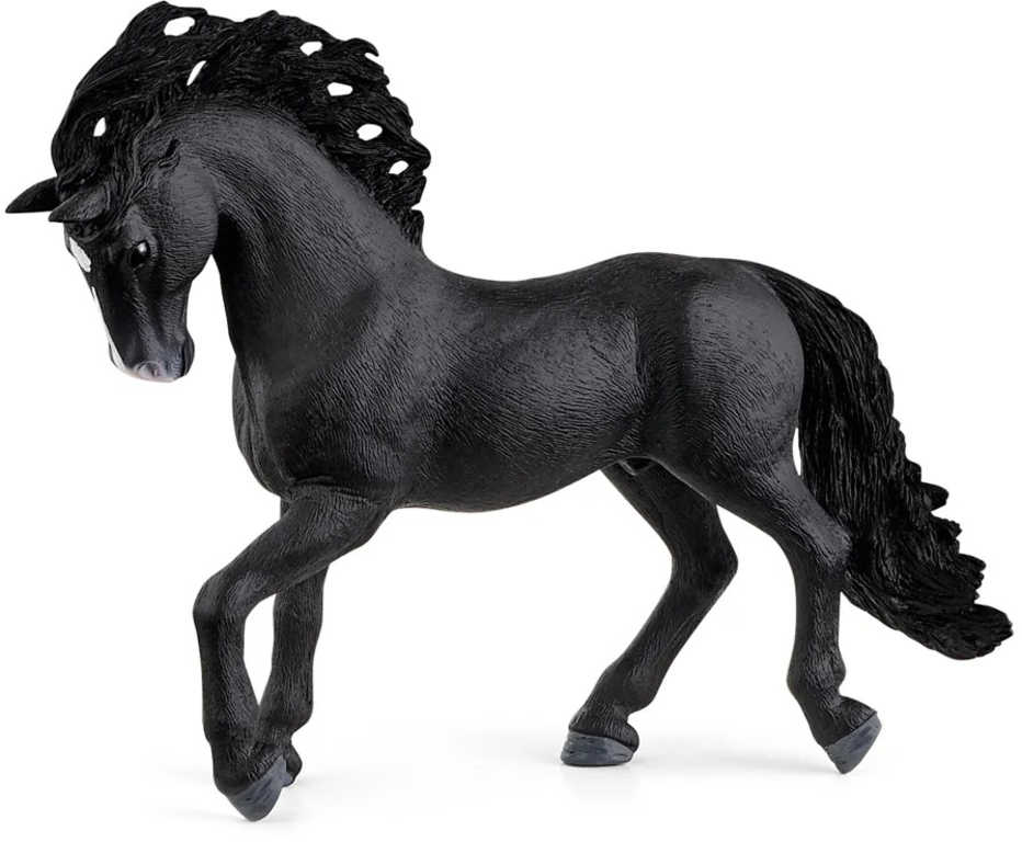 Fotografie SCHLEICH Kůň hřebec andaluský figurka ručně malovaná zvířátko koník