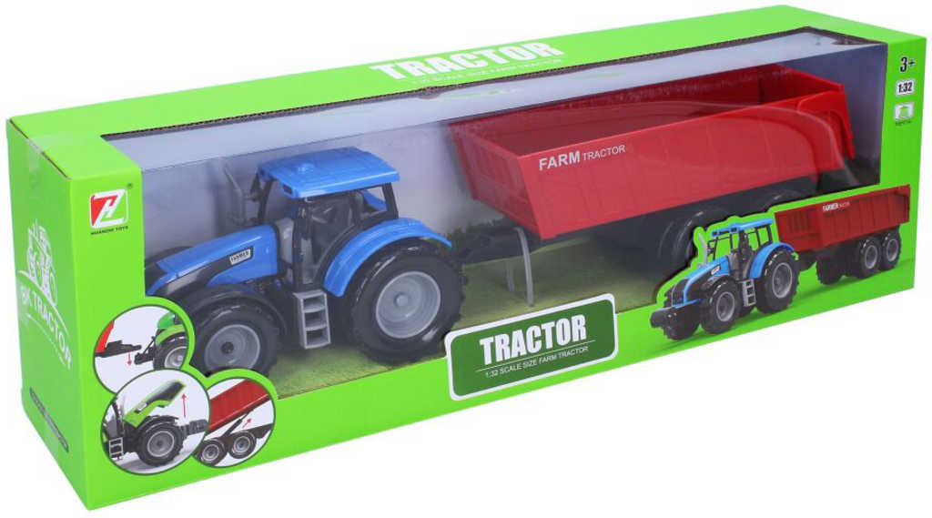 Fotografie Traktor s vlečkou 42 cm