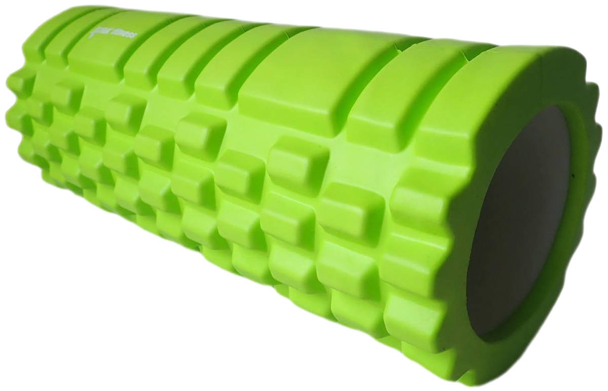 ACRA Válec masážní 33x14cm fitness roller zelený plast