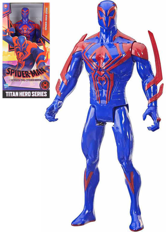 Fotografie HASBRO DeLuxe figurka akční Spiderman 30cm Titan Hero Series plast