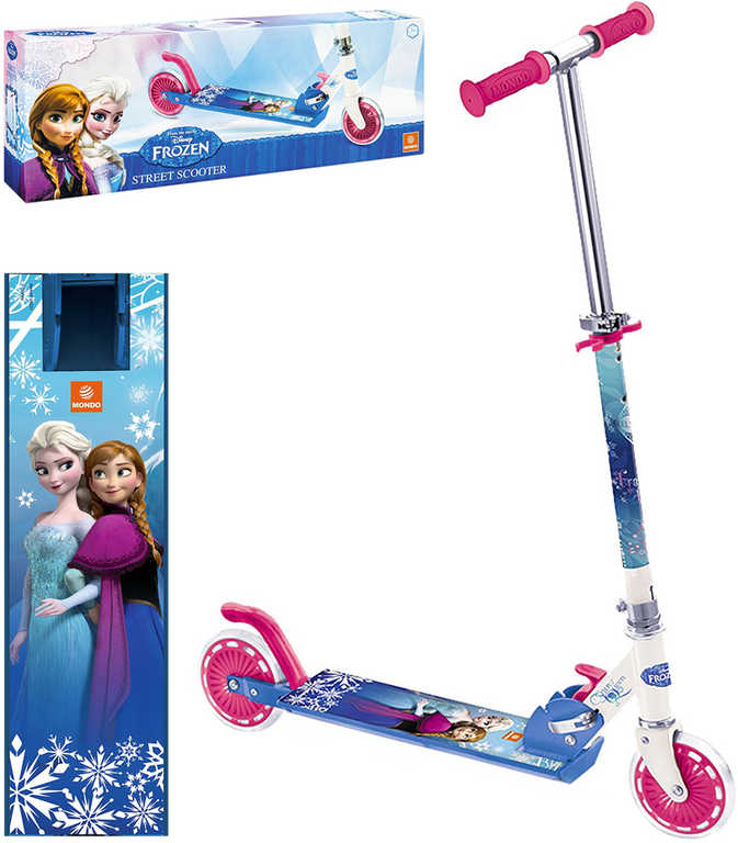 SEDCO Koloběžka dětská Frozen (Ledové Království) Mondo ALU Street Scooter 1185