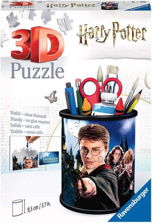 RAVENSBURGER Puzzle 3D Stojan na tužky Harry Potter 54 dílků