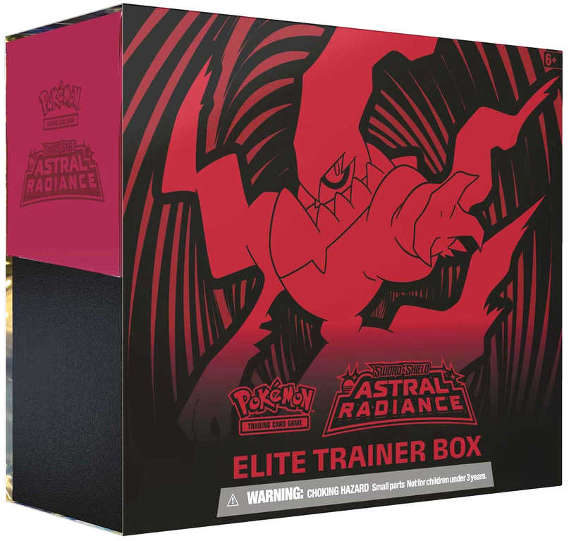 Fotografie ADC Pokémon TCG SWSH10 Astral Radiance Elite Trainer Box 8x booster s doplňky