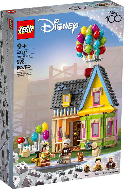 Fotografie LEGO DISNEY Dům z filmu Vzhůru do oblak 43217 STAVEBNICE