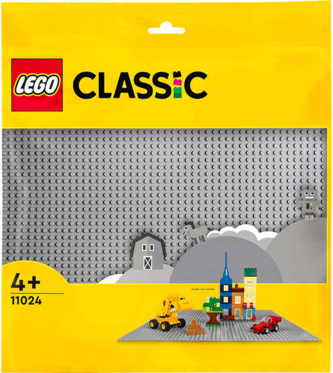 Fotografie LEGO Classic 11024 Šedá podložka na stavění