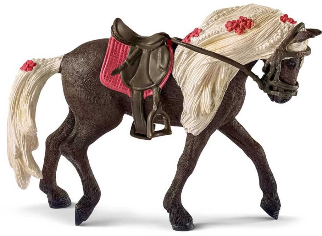 Fotografie SCHLEICH Koník klisna Rocky Mountain koňská show figurka ručně malovaná