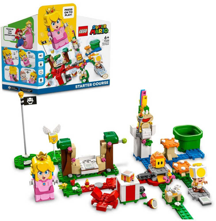 Fotografie LEGO® Super Mario Dobrodružství s Peach – startovací set