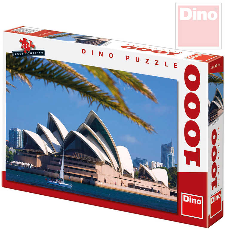 Fotografie DINO Puzzle Opera v Sydney XL 66x47cm 1000 dílků v krabici Dino