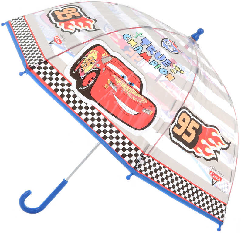 Fotografie Deštník dětský Cars (Auta) manuální 64x72cm