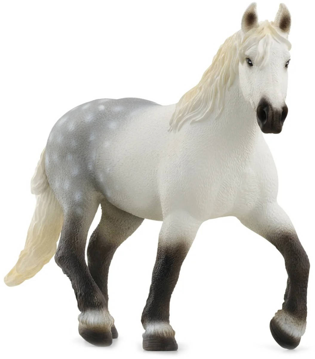 Fotografie SCHLEICH Percheronská klisna figurka ručně malovaná zvířátko koník