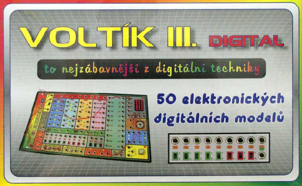 Fotografie Voltík III. společenská hra na baterie v krabici 40x24,5x4,5cm