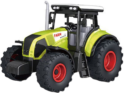 Traktor Farm Collection farmářský 12cm na setrvačník na baterie Světlo Zvuk
