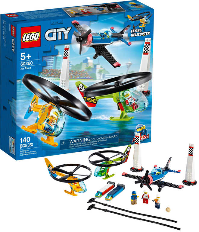 Fotografie LEGO CITY Závod ve vzduchu 60260 STAVEBNICE LEGO