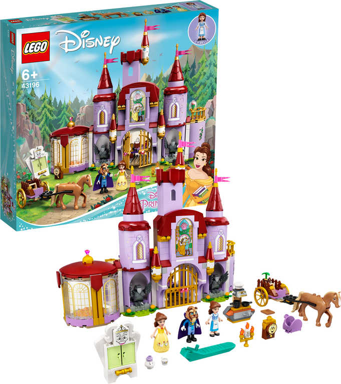 Fotografie LEGO Disney Princess™ 43196 Zámek Krásky a zvířete