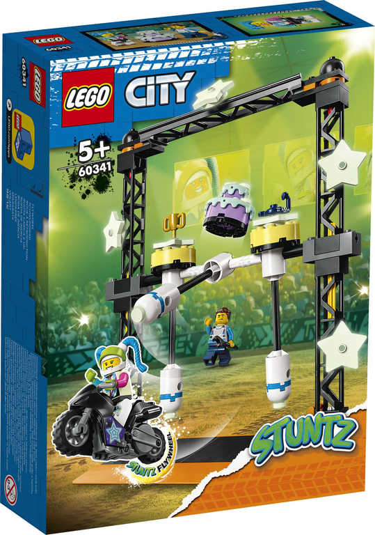 Fotografie LEGO CITY Kladivová kaskadérská výzva 60341 STAVEBNICE