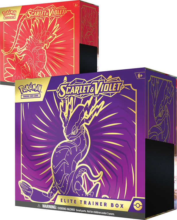 ADC Pokémon TCG SV01 Scarlet Violet Elite Trainer Box 9x booster s doplňky