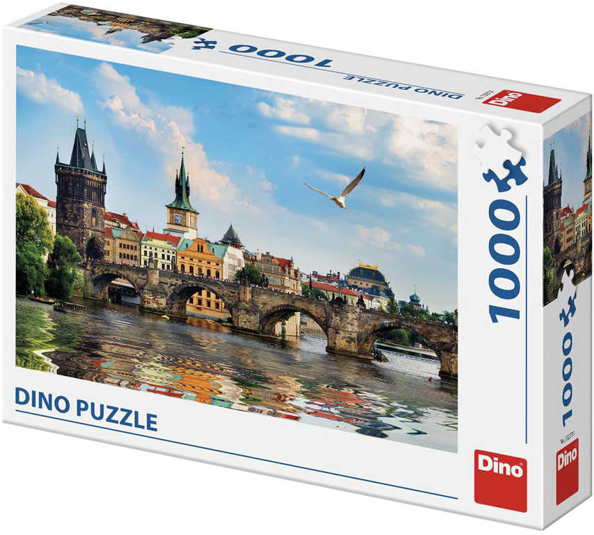 Fotografie Teddies Puzzle Karlův most, 1000 dílků, 66 x 47 cm