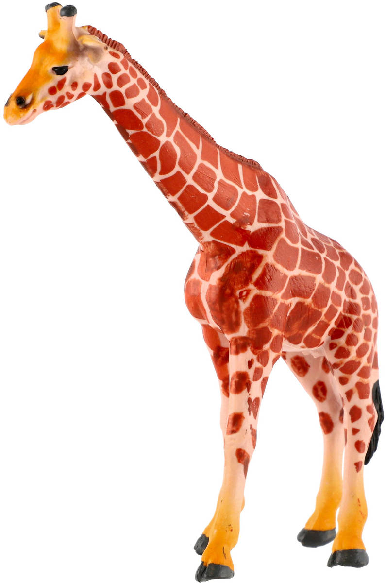 Fotografie Žirafa síťovaná 17cm zvířátko plastová figurka Zooted v sáčku