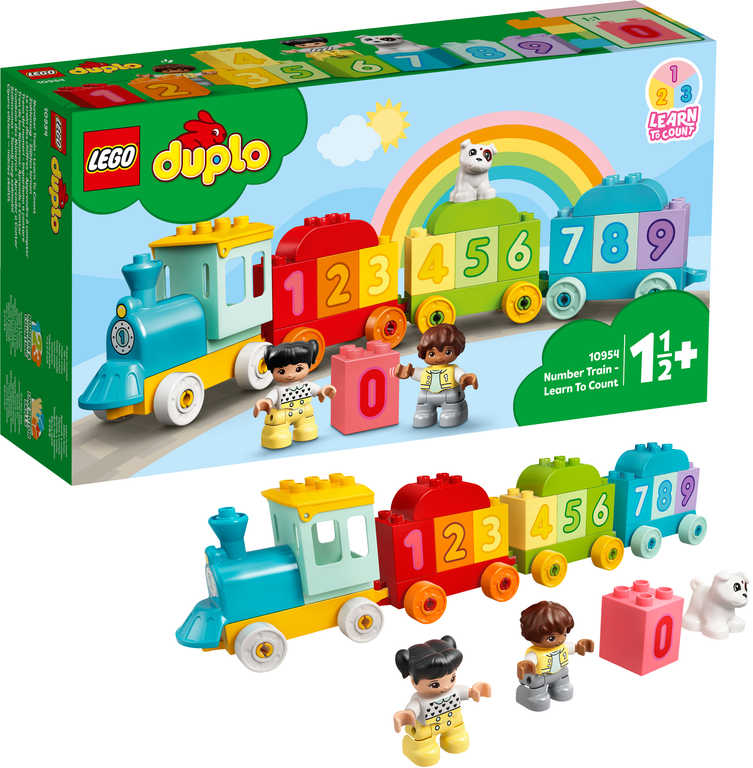 Fotografie LEGO® DUPLO® 10954 Vláček s čísly – Učíme se počítat