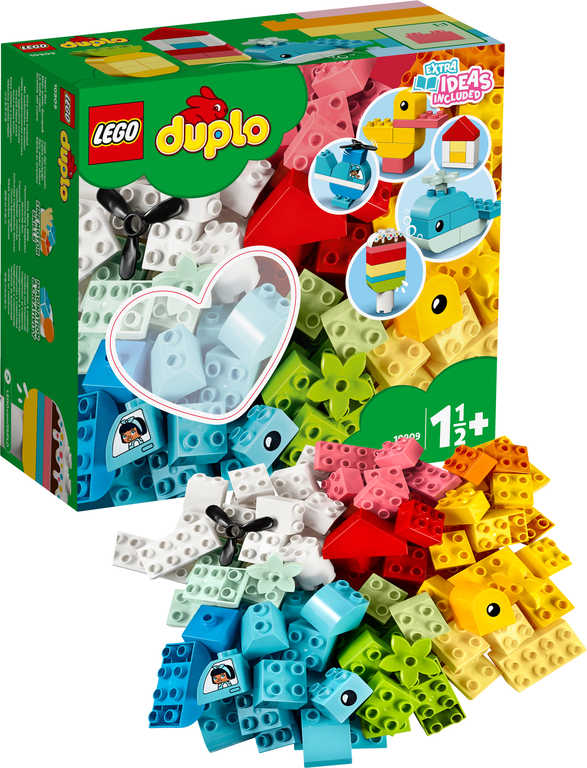 Fotografie LEGO DUPLO Box se srdíčkem 10909 STAVEBNICE