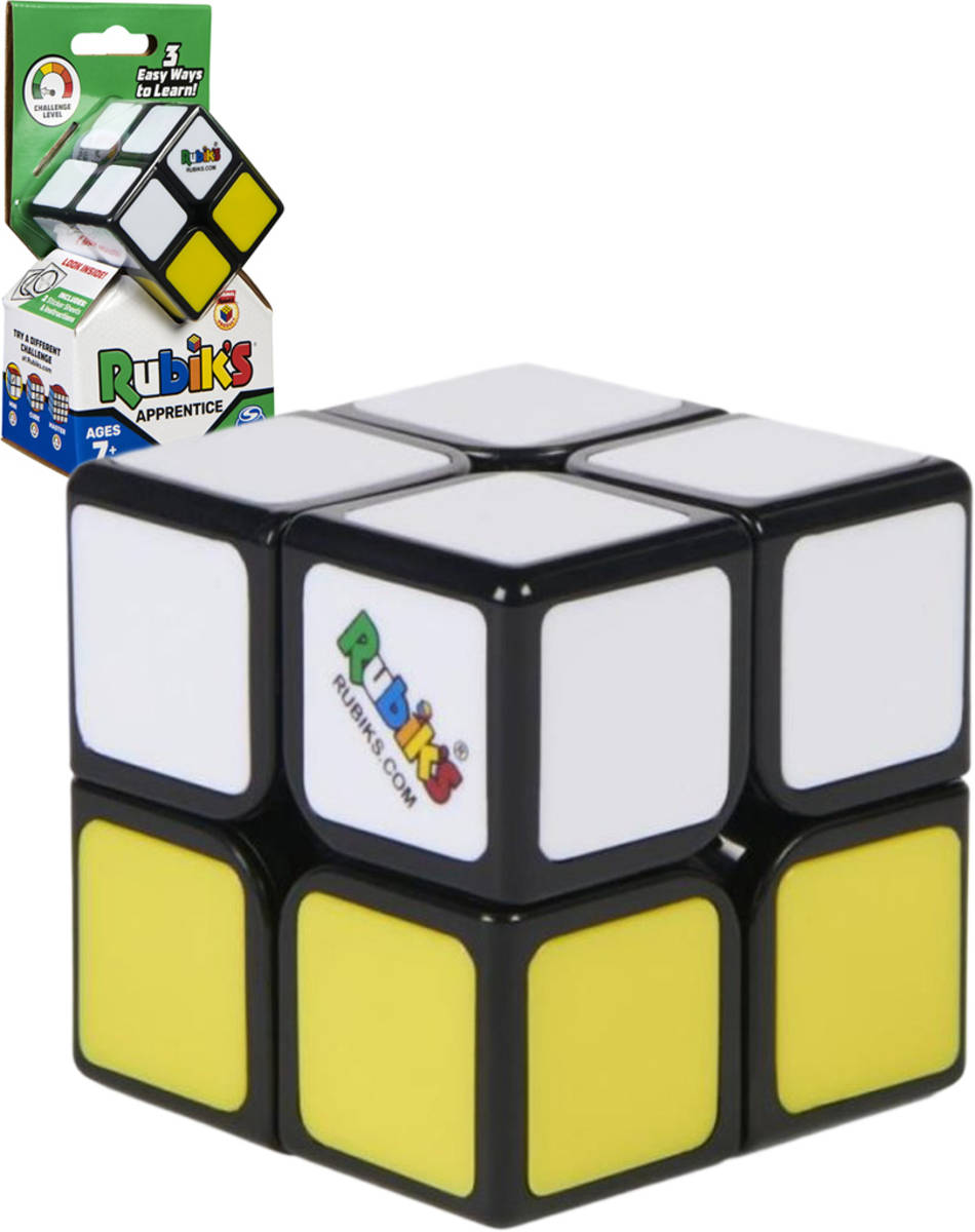 Fotografie SPIN MASTER HRA Rubikova kostka učňovská 2x2 hlavolam pro začátečníky
