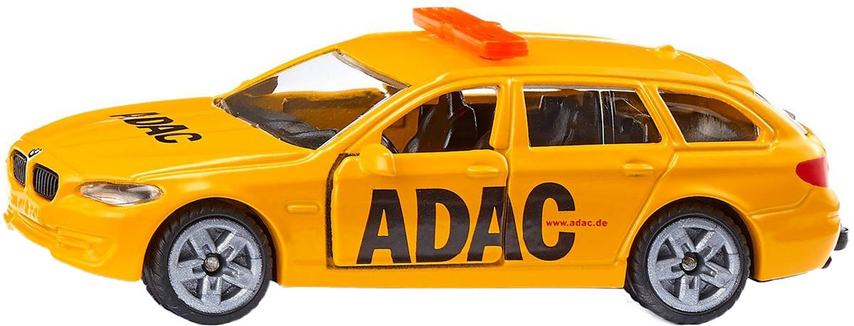 Fotografie SIKU Auto osobní servisní žluté ADAC BMW 520i Touring model kov 1422